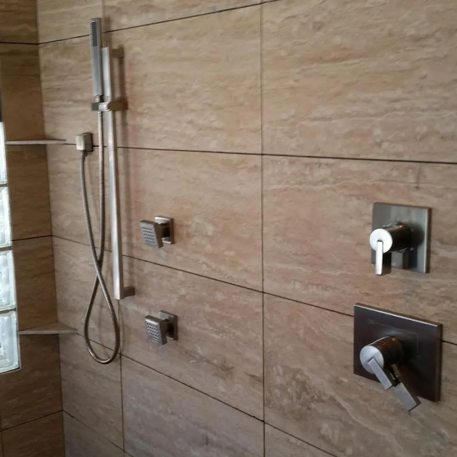 Shower fixture installation for Water Heater Replacement in Alafaya